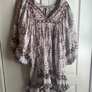 Cleobella Mini Peasant Dress